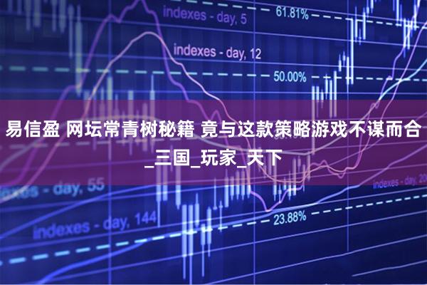 易信盈 网坛常青树秘籍 竟与这款策略游戏不谋而合_三国_玩家_天下