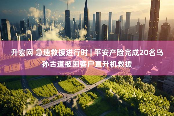 升宏网 急速救援进行时 | 平安产险完成20名乌孙古道被困客户直升机救援